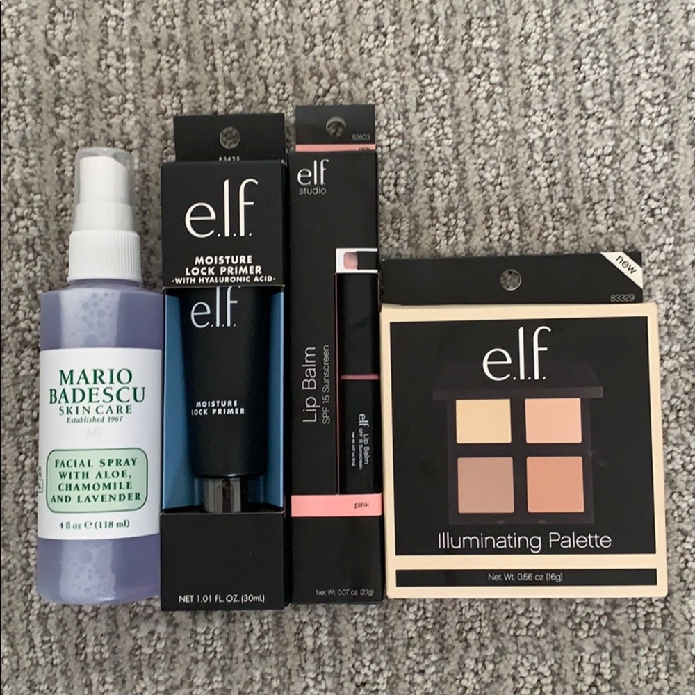 NIB Makeup/Skincare Bundle e.l.f. & Mario Badescu